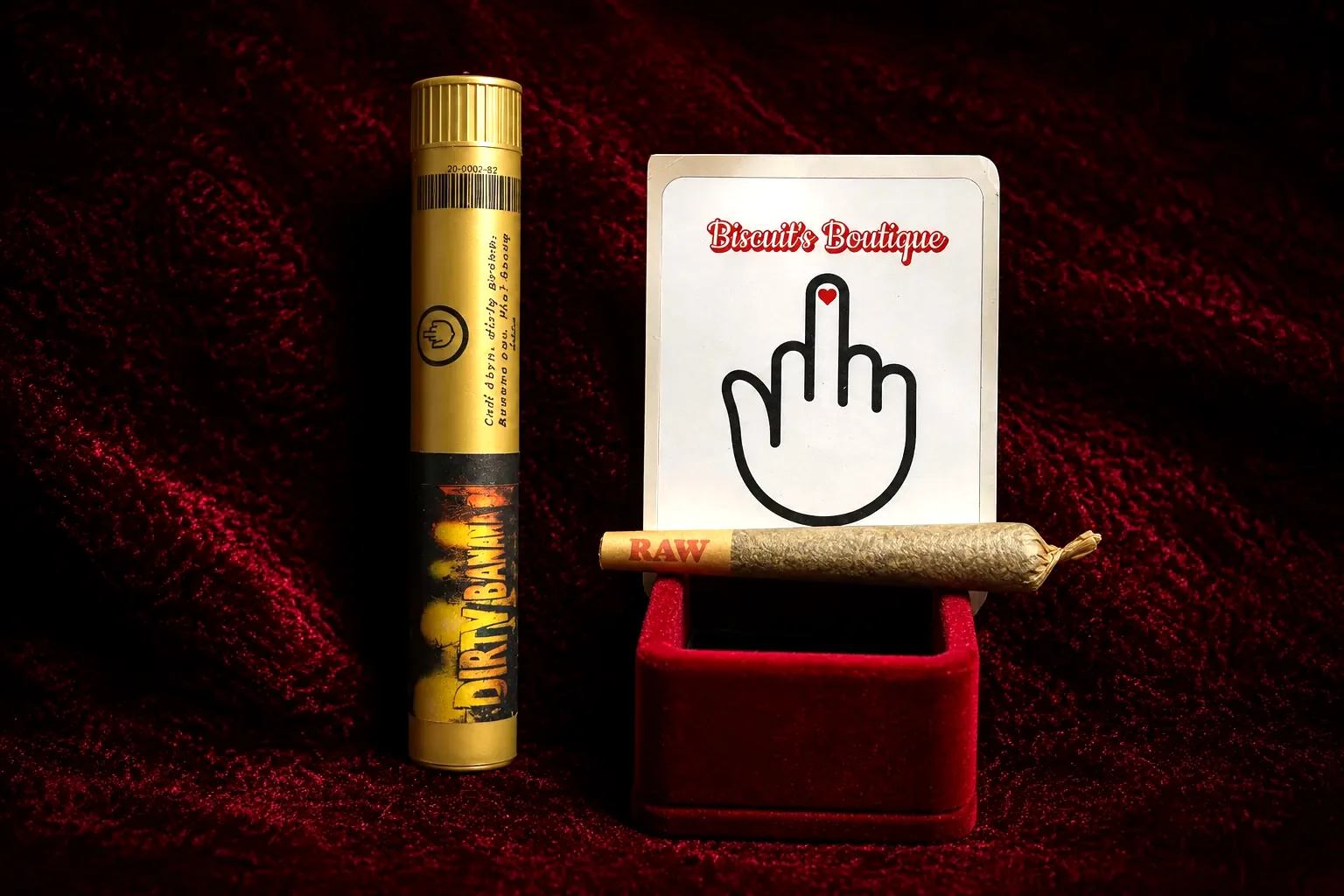 Dirty Banana pre-roll cannabis strain
